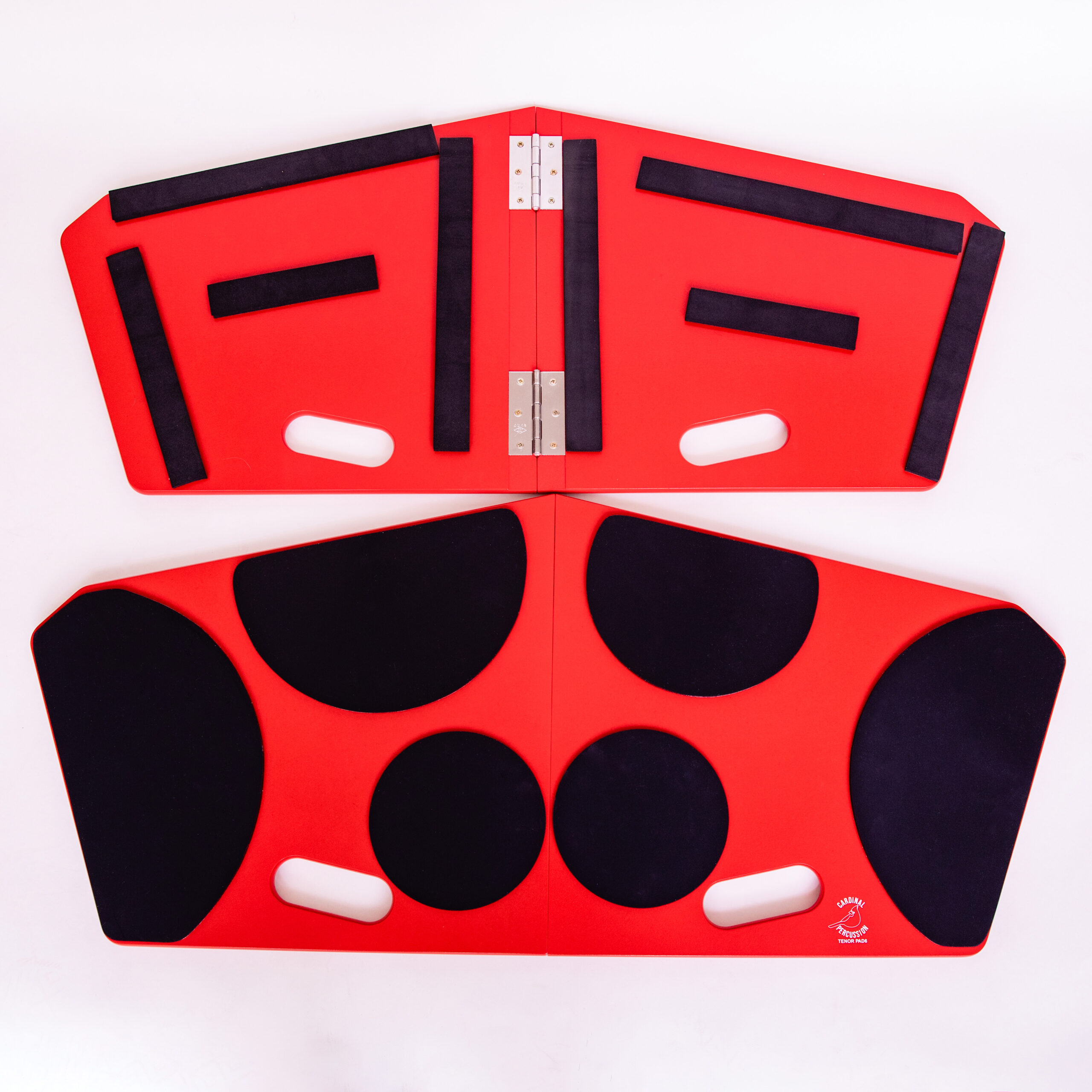 Tenor Tenor Pad-6 Drum Practice Pad Red Folding