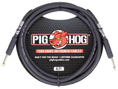 Pig Hog Pig Hog 6ft 1/4" - 1/4" 8mm Inst Cable