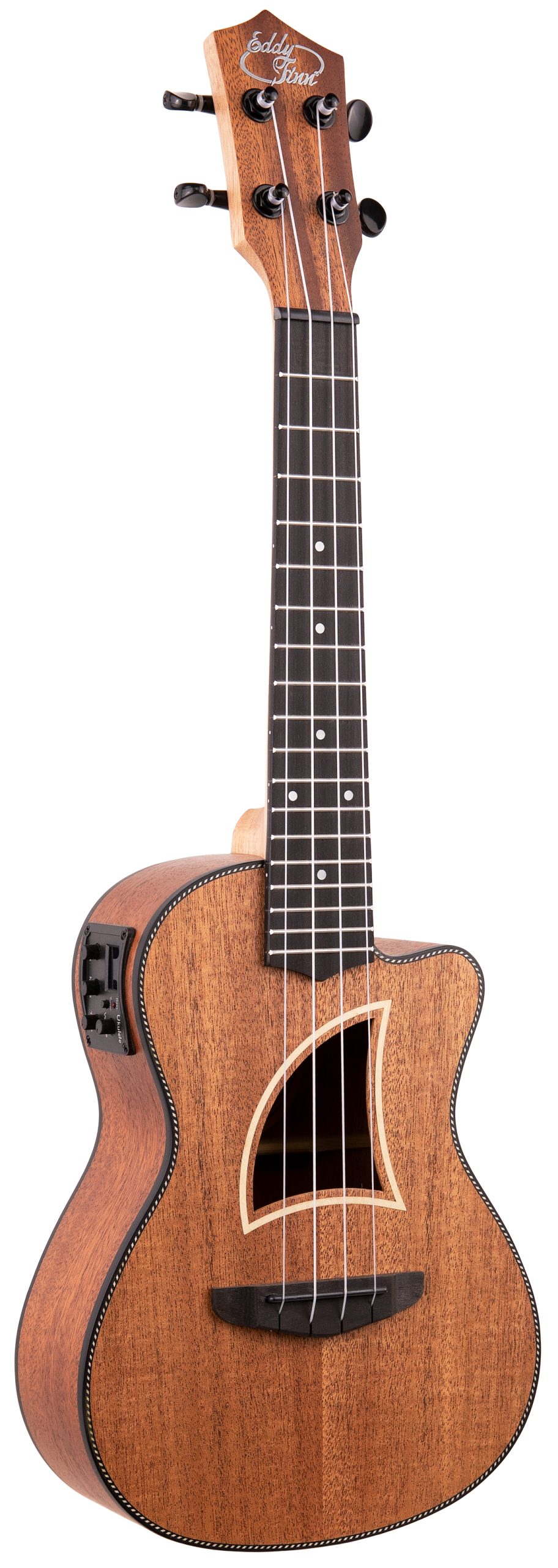 EDDY FINN EDDY FINN TRADITIONAL CONCERT UKULELE WITH EQ AND GIG BAG