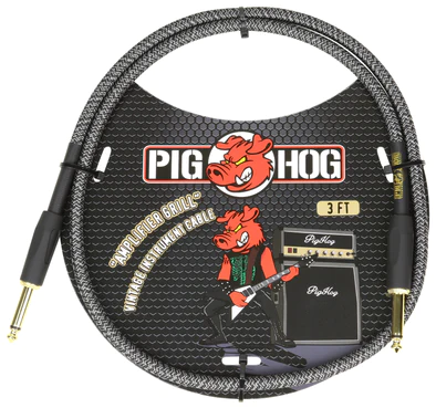 Pig Hog Pig Hog "Amplifier Grill" 3ft Patch Cables