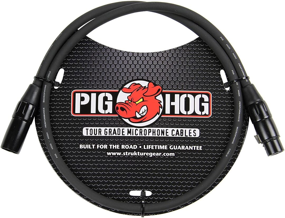 Pig Hog Pig Hog PHM High Performance 8mm XLR Microphone Cable - 3'