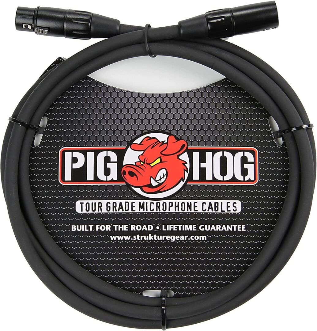 Pig Hog Pig Hog PHM High Performance 8mm XLR Microphone Cable - 6'