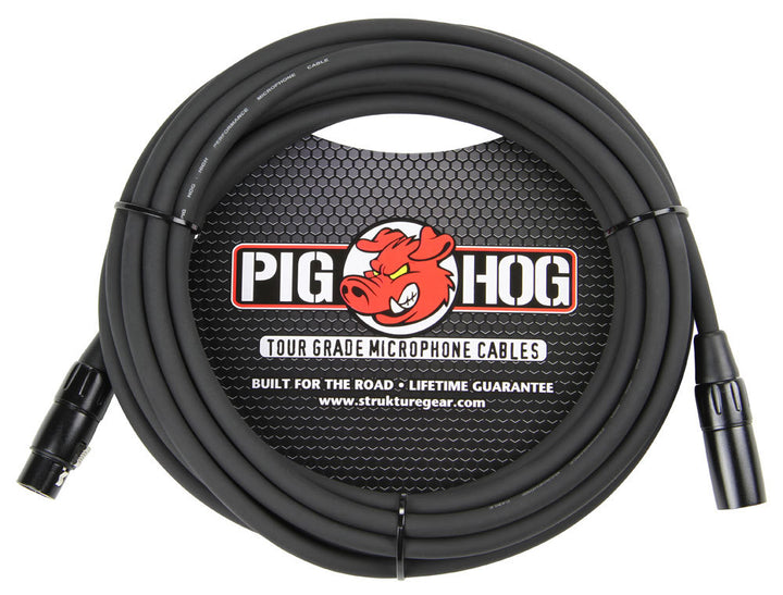 Pig Hog Pig Hog PHM High Performance 8mm XLR Microphone Cable - 25'