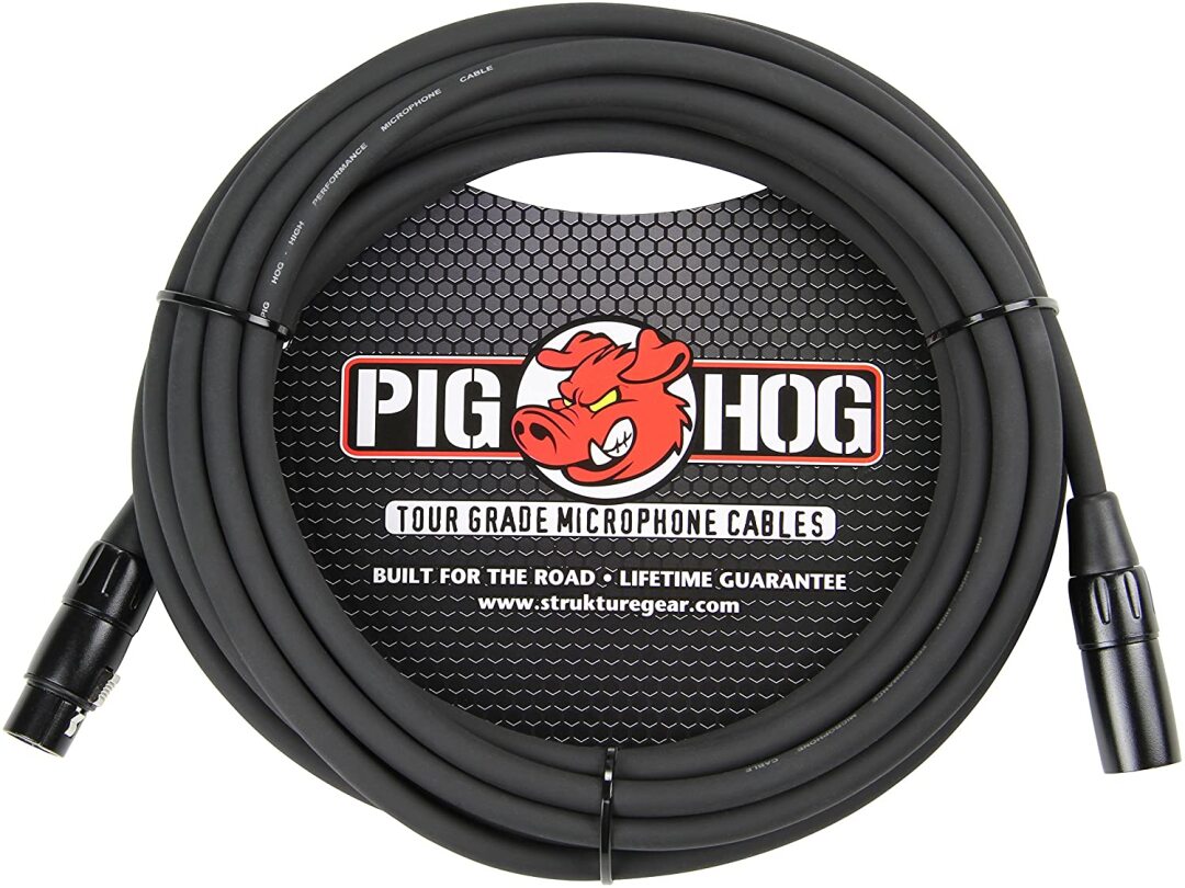 Pig Hog Pig Hog PHM High Performance 8mm XLR Microphone Cable - 30'