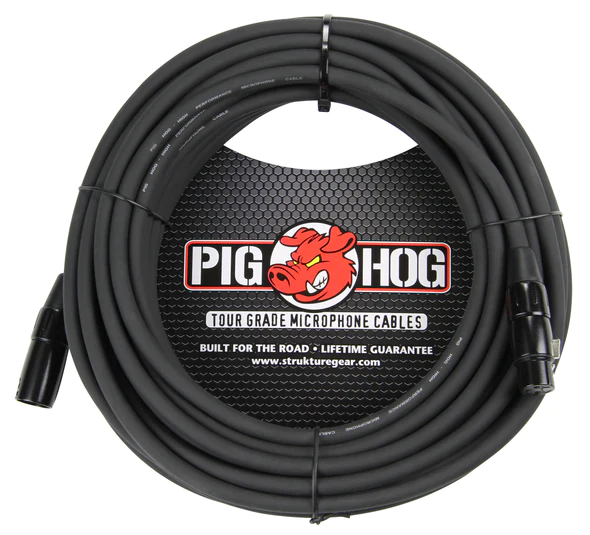 Pig Hog Pig Hog 8mm Mic Cable, 100ft XLR