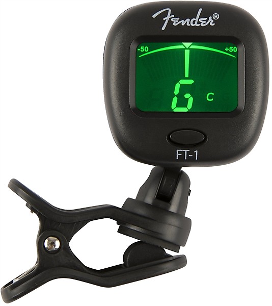 FENDER FENDER PRO CLIP-ON TUNER, COMPACT, DUAL-HINGED
