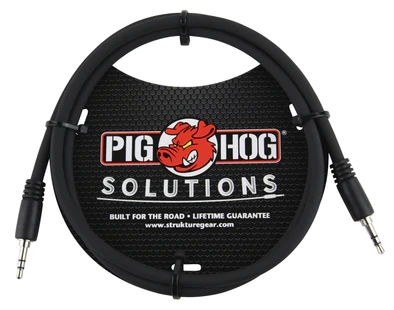 Pig Hog Pig Hog 3.5mm TRS to 3.5mm TRS, 6ft