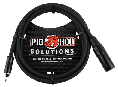 Pig Hog Pig Hog 6ft XLR(M)-RCA CABLE
