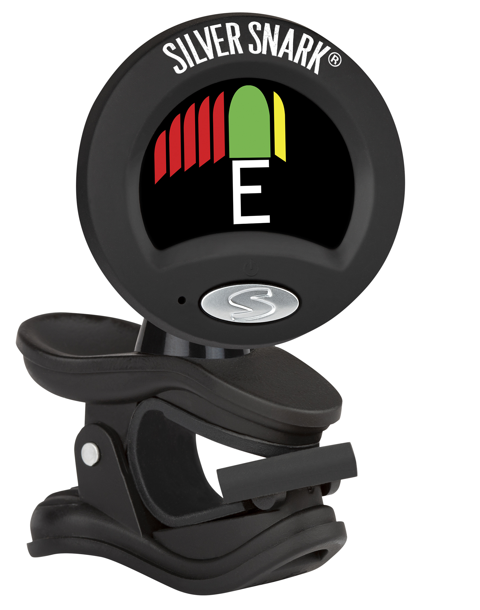 SNARK SNARK CLIP-ON TUNER, TUNES ANY GUITAR OR BASS, BLACK SILVER