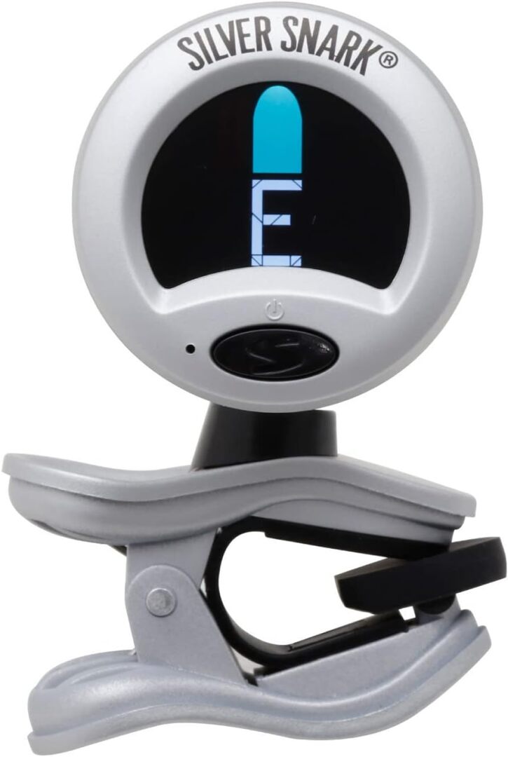 Snark Snark Silver SIL-1 Hyper-Fast Clip On Chromatic Tuner