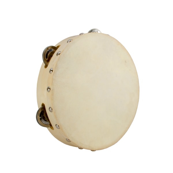 Tambourine, Tambourine, 8" w/ Skin Head