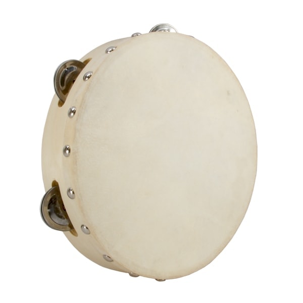Tambourine, Tambourine, 10" w/ Skin Head