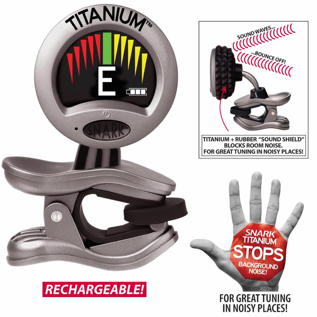 Snark Snark ST-8T Super-Tight Titanium Rechargeable Tuner