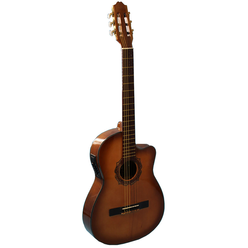 Rossetti Rossetti Paracho Palo Escrito Flamenco Style Acoustic Electric Guitar