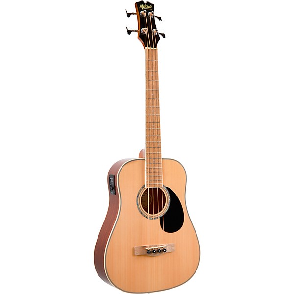 Mitchell Mitchell EZB Super Short-Scale Acoustic-Electric Bass Natural