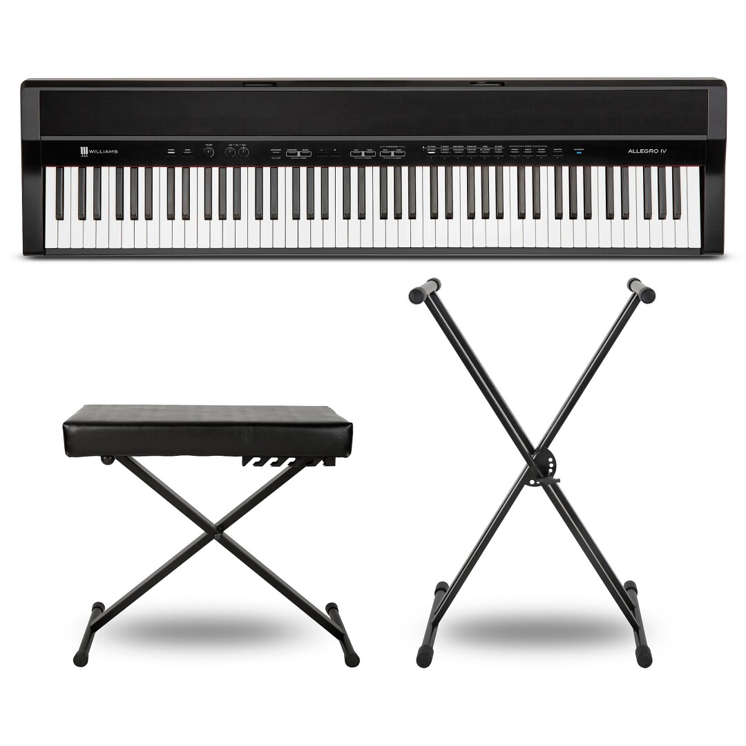 Williams Williams Allegro IV Digital Piano With Stand and Bench Essentials Pack