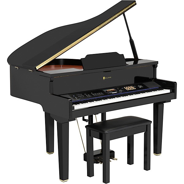 Williams Williams Symphony Concert Digital Grand With Touchscreen and Bench