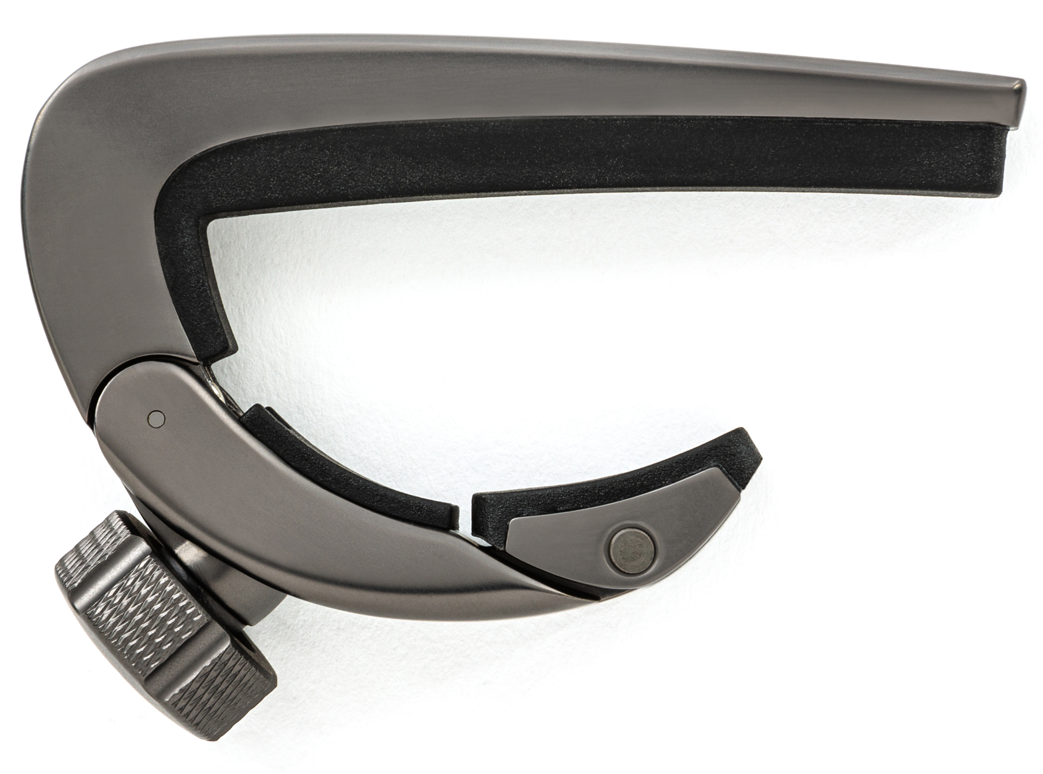 DUNLOP DUNLOP PIVOT GUITAR CAPO, GUN METAL