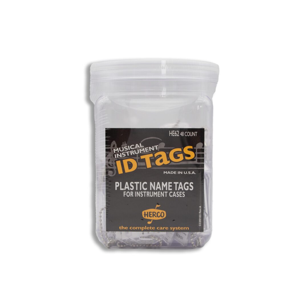Herco Herco Plastic I.D. Tag , Jar of 48