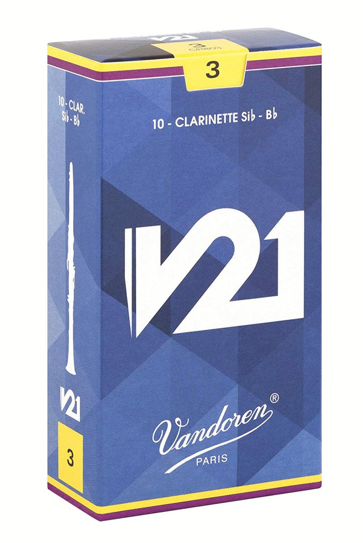 Vandoren Vandoren CR803 Bb Clarinet V21 Reeds Strength #3. (Box of 10)