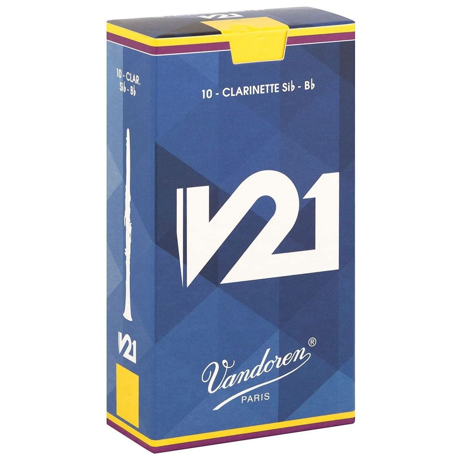 Vandoren Vandoren CR8135 Eb Clarinet V21 Reeds Strength #3.5. (Box of 10)
