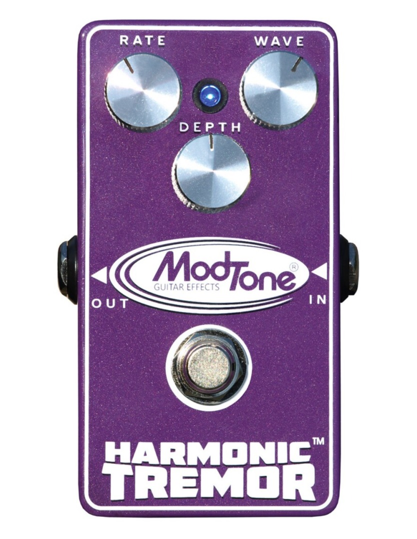 Modtone MT-TR Harmonic Tremor Vintage Tremolo Guitar Effects Pedal