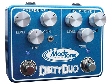 Modtone Modtone MT-DUO Dirty Duo Dual Overdrive Guitar Pedal
