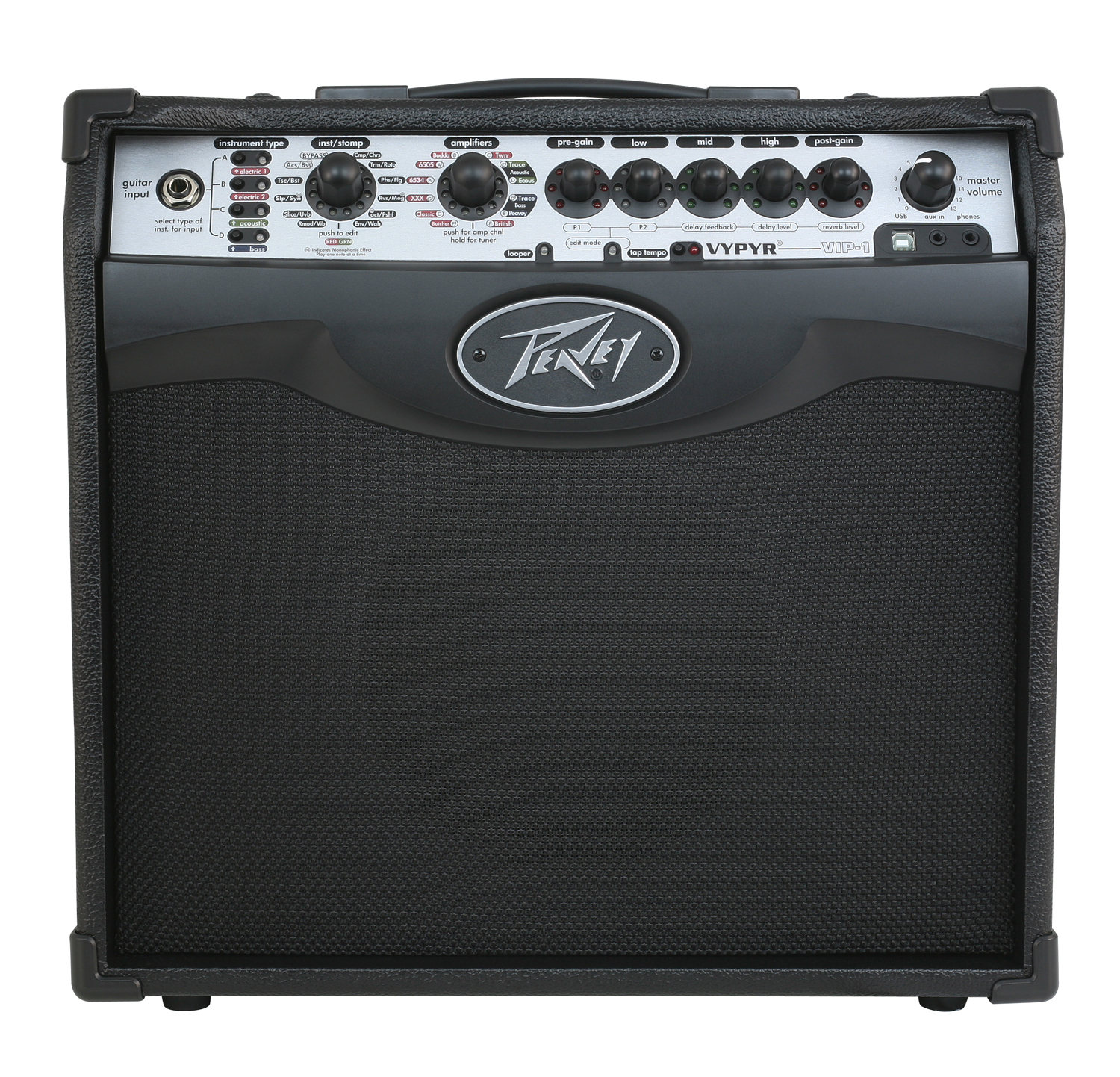 Peavey Peavey VYPYR VIP 1 20 watt Modeling Instrument Combo Amp (3608060)