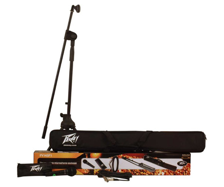 Peavey Peavey PV MSP1 Xlr Mic / Microphone Stand Package