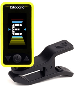 D'ADDARIO D'ADDARIO ECLIPSE TUNER - YELLOW