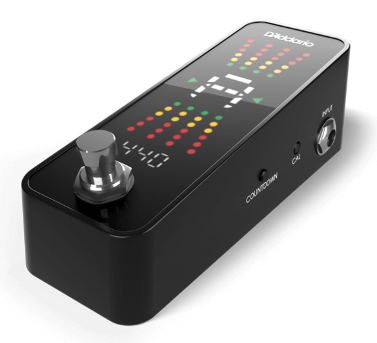 D'ADDARIO D'ADDARIO CHROMATIC PEDAL TUNER PLUS WITH COUNTDOWN TIMER