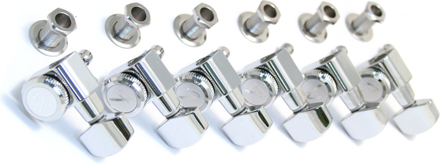 FENDER FENDER LOCKING STRATOCASTER/TELECASTER TUNING MACHINE HEADS,