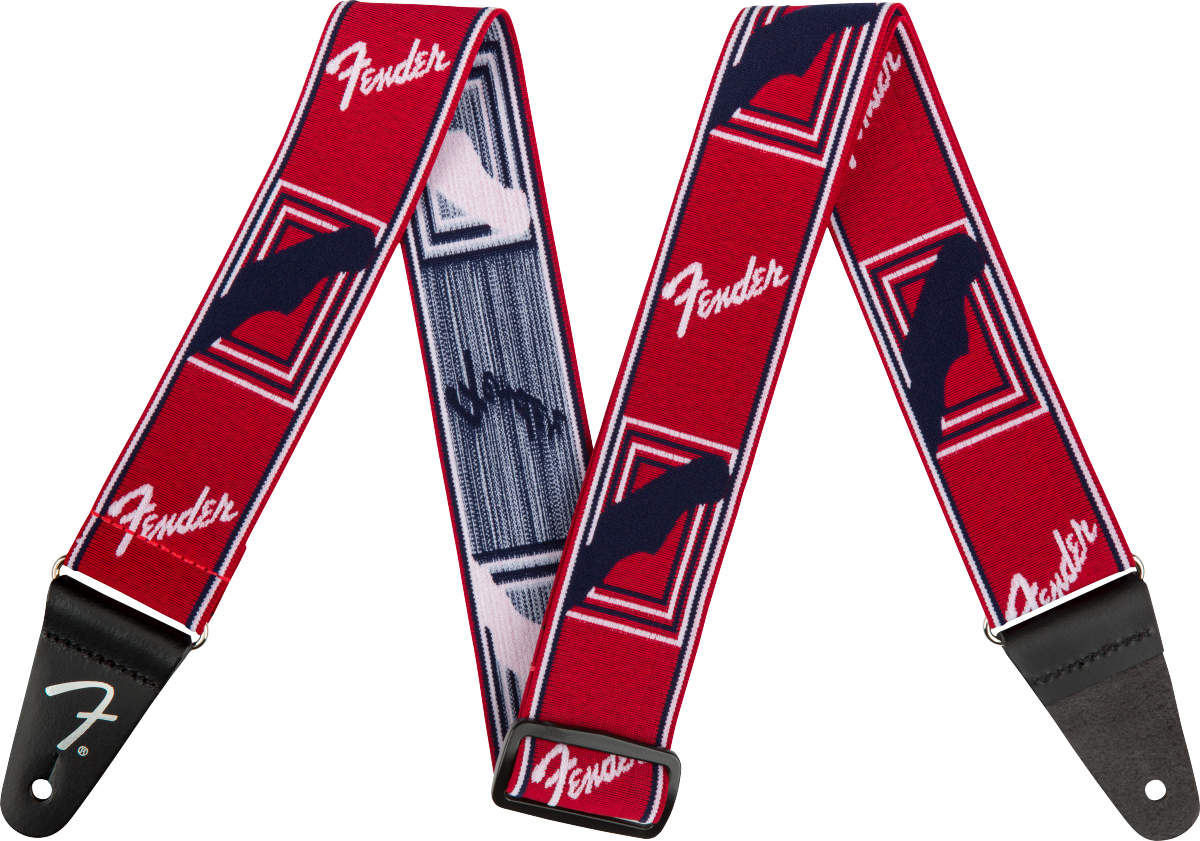 FENDER FENDER 2" MONOGRAMMED WEIGHLESS GUITAR STRAP