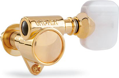 GROVER GROVER ORIGINAL ROTOMATIC TUNERS WITH PEARLOID BUTTON,