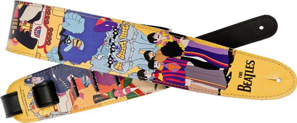 D'ADDARIO D'ADDARIO "THE BEATLES" GUITAR STRAP, VEGAN (LEATHER STYLE)