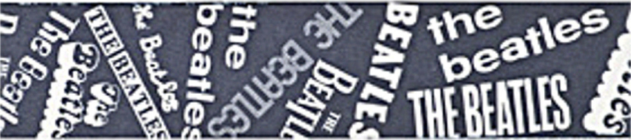 D'ADDARIO D'ADDARIO "THE BEATLES" GUITAR STRAP, POLYESTER