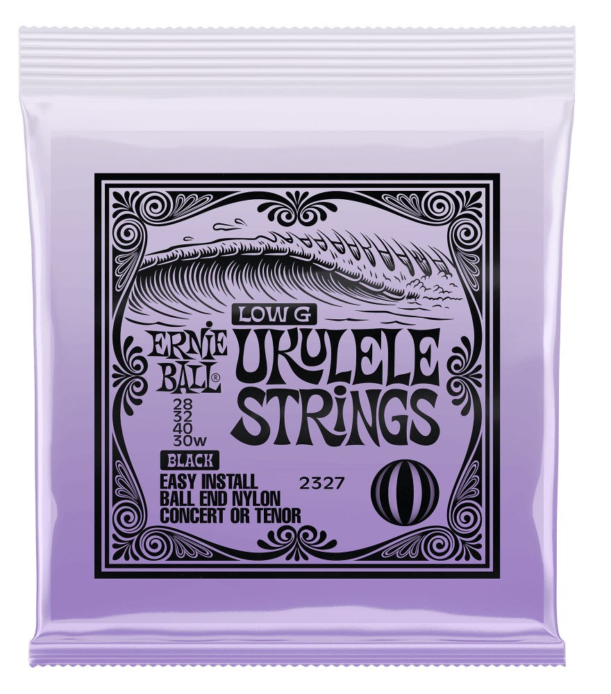 Ernie Ball ERNIE BALL 2327 CONCERT/TENOR WOUND LOW G NYLON BALL END UKULELE STRINGS