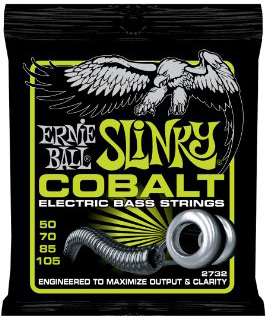 Ernie Ball Ernie Ball 2732 Cobalt Regular Slinky Electric Bass Strings - 50-105 Gauge