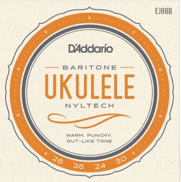 D'ADDARIO D'Addario EJ88B Nyltech Baritone Ukulele Strings