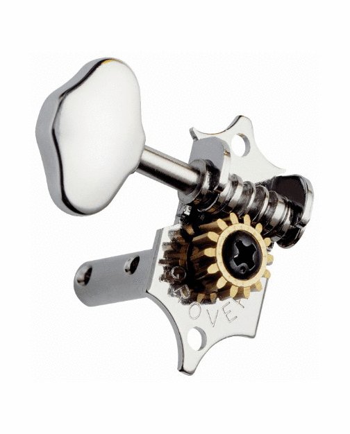 GROVER Grover V98N Sta-Tite Machine Heads Vertical. Nickel