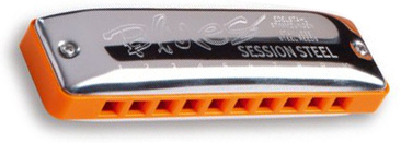 SEYDEL SEYDEL BLUES SESSION STEEL PT HALF VALVED, KEY OF A