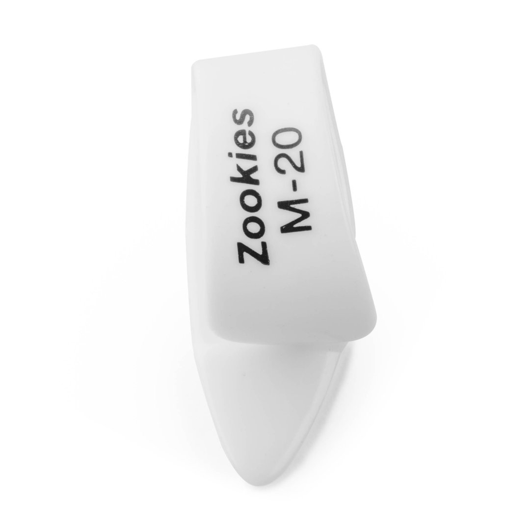 Dunlop Dunlop Z9002M20 Zookies Thumbpicks Medium 20% Tip Angle. (12 Pack)
