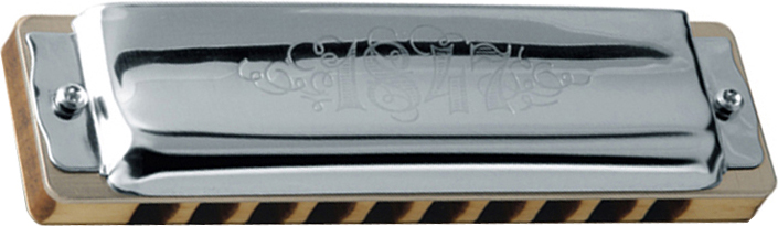 SEYDEL SEYDEL BLUES 1847 CLASSIC KEY OF A, STAINLESS STEEL REEDS & COVER