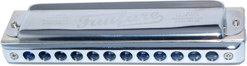 SEYDEL SEYDEL FANFARE PROFESSIONAL TREMOLO HARMONICA W/ACRYLIC COMBS &