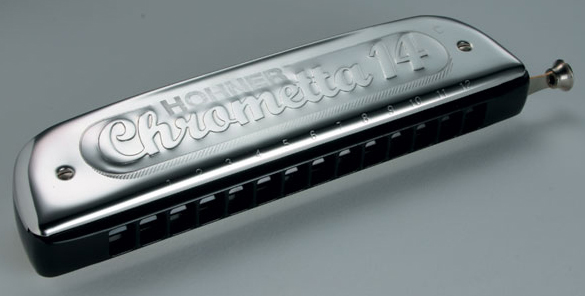 HOHNER HOHNER CHROMETTA 14 CHROMATIC HARMONICA KEY OF C