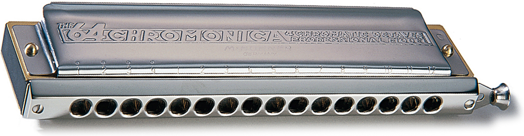 HOHNER HOHNER 64 CHROMONICA 16-HOLE CHROMATIC HARMONICA