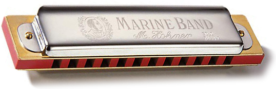 HOHNER HOHNER MARINE BAND 12 HOLE DIATONIC HARMONICA KEY OF C