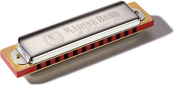 Hohner HOHNER MARINE BAND 12 HOLE DIATONIC HARMONICA,