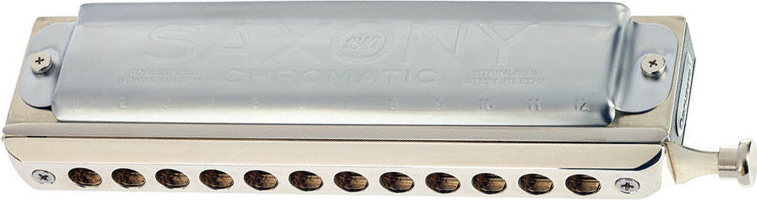 SEYDEL SEYDEL CHROMATIC SAXONY CLASSIC C, 12 HOLE, STAINLESS STEEL REEDS