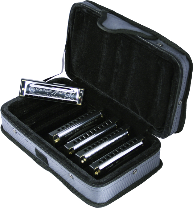 HOHNER HOHNER SPECIAL 20 DIATONIC: 5 HARMONICAS WITH CARRYING CASE